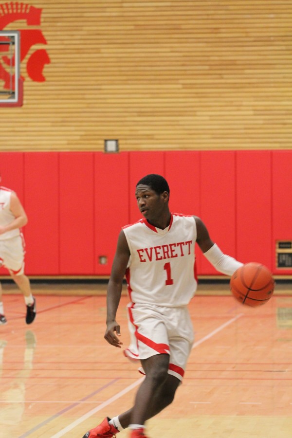 Quadir Williams was one of the top scorers for Everett with 12 points.