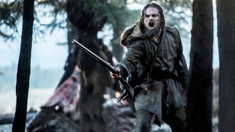 Hugh Glass (Dicaprio)  is pitted against man, animal, and nature in this chilling thrill ride