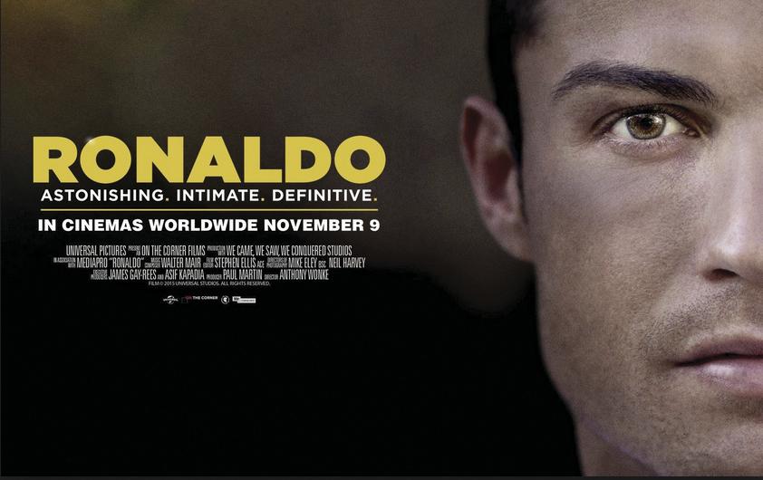 Ronaldo was released on Nov. 9, 2015, the DVD came out for sale the following day. 