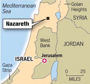 Mazzawi is from Nazareth, Israel. Located right above Egypt and directly below Syria on a world map. 