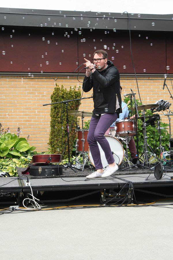 Lavoy rocks the main stage at Spring Clubfest on May 26.
