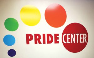 The Pride Center located in Parks Student Union near the cafeteria.  They have resources for all students, specifically centered around the LGBTQIA+ community 