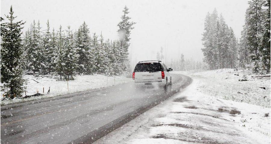 Winter driving can be dangerous. Stay alert while driving. 