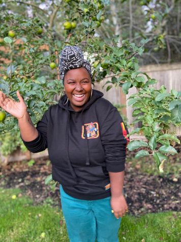 Local BLM activist, Sierra Taylor.