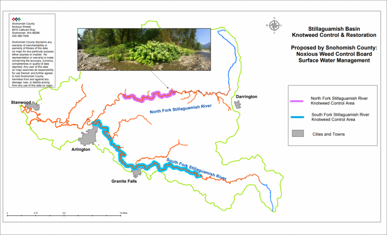 Net Gain: Snohomish County Awarded Funds for Salmon Restoration – The - The Area Marked X On The Map Was Part Of