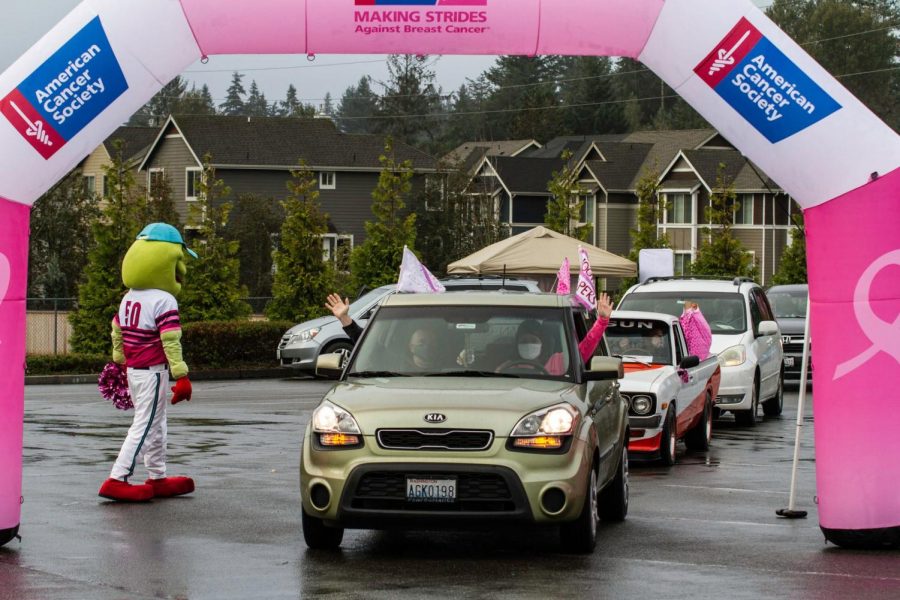 Last years form of Making Strides, due to COVID-19, was a road rally where participants drove through the route to respect social distancing. 