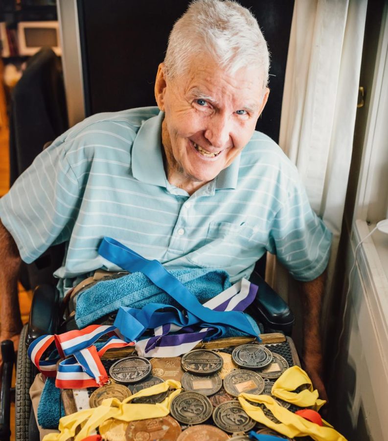 Ken Johnson, medal-winning wheelchair athlete