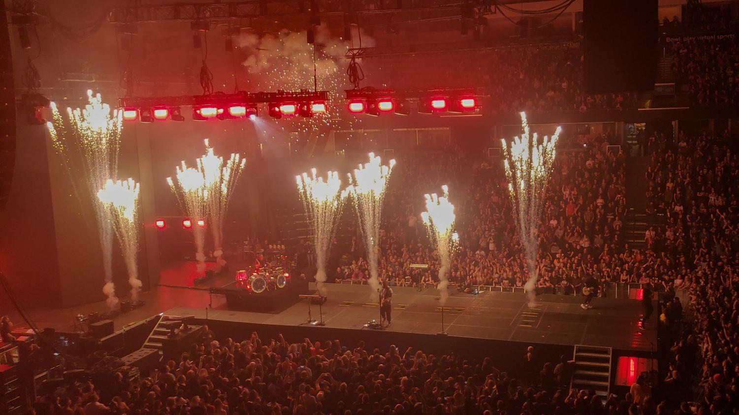 Car Crashes Into Venue During From Ashes to New Concert